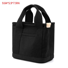 Large capacity multi-pocket handbag