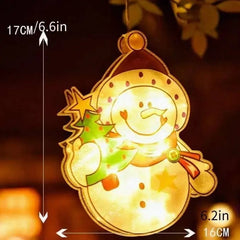 🎄Christmas Window Hanging Lights