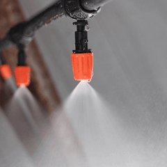 Fog-cooled semi-automatic irrigation system