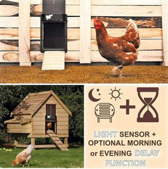 (🎉Flash Sale🎉- 49% OFF)-Automatic Chicken House Door