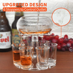 🥂Light-hill® 6 Shot Glass Dispenser and Holder