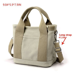 Large capacity multi-pocket handbag