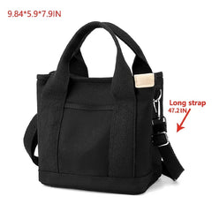 Large capacity multi-pocket handbag