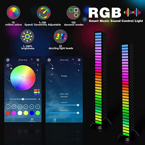 🎁2023 HOT SALE 49% OFF🎁-Wireless Sound Activated RGB Light Bar