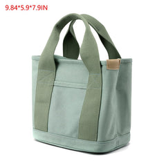 Large capacity multi-pocket handbag