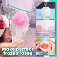 3D Rose Shape Ice Cube Mold🌹Party Cocktail Goodies