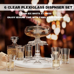 🥂Light-hill® 6 Shot Glass Dispenser and Holder