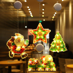 🎄Christmas Window Hanging Lights