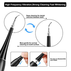 New Year's Sale Best gift for family and friends - Electric tooth cleaning instrument