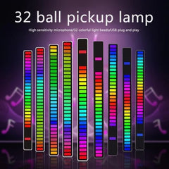 🎁2023 HOT SALE 49% OFF🎁-Wireless Sound Activated RGB Light Bar