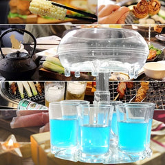 🥂Light-hill® 6 Shot Glass Dispenser and Holder